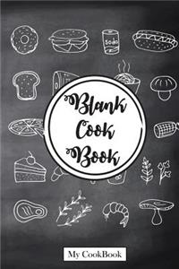 Blank Cookbook