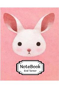 Notebook Rabbit Pink