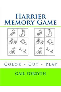 Harrier Memory Game