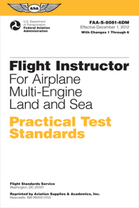 Flight Instructor Practical Test Standards for Airplane Multi-Engine Land and Sea (2023)