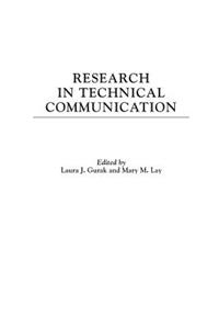 Research in Technical Communication