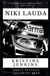 Niki Lauda Adult Activity Coloring Book