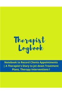 Therapist Logbook