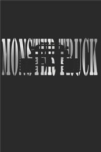 Monster Truck Notizbuch