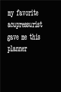 My Favorite Acupressurist Gave Me This Planner