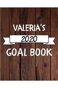 Valeria's 2020 Goal Book