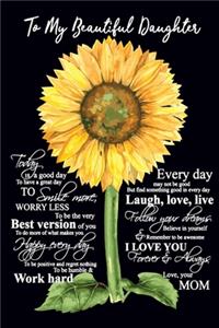 To My Beautiful Daughter