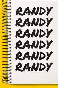 Name RANDY Customized Gift For RANDY A beautiful personalized