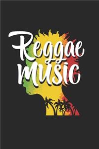 Reggae Music Lover Notebook