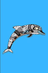 Mosaic Dolphin Pattern