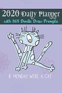 2020 Daily Planner with 365 Doodle Draw Prompts