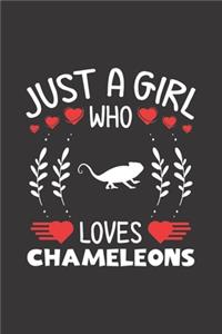 Just A Girl Who Loves Chameleons