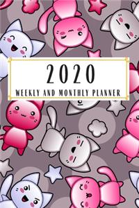 2020 Weekly And Monthly Planner