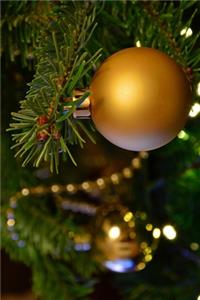 Christmas tree notebook - achieve your goals, perfect 120 lined pages #6