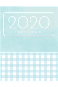 2020 Daily Planner: 1 Jan 2020 - 31 Dec 2020 - Daily & Monthly Calendar (Priorities, Goals List) - Appointment Plan Organizer Logbook & Agenda Schedule