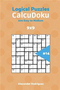 CalcuDoku Puzzles - 200 Easy to Medium 9x9 vol. 14