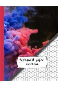 Hexagonal paper notebook