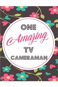 One Amazing TV Cameraman