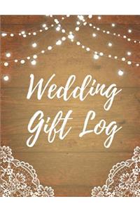 Wedding Gift Log