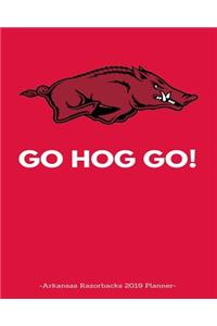 Go Hog Go! -Arkansas Razorbacks 2019 Planner-