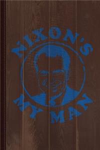 Nixon's My Man Vintage Journal Notebook