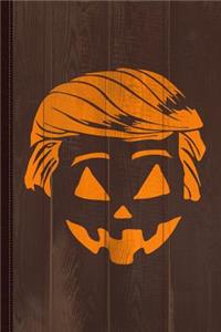 Trump Halloween Trumpkin Journal Notebook