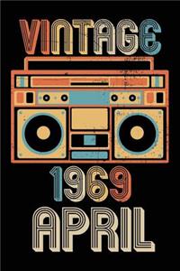 Vintage 1969 April
