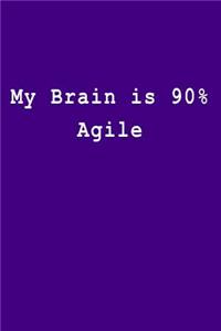 My Brain Is 90% Agile