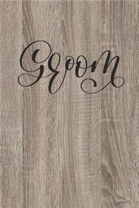 Groom Notebook Journal