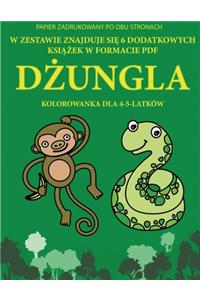 Kolorowanka dla 4-5-latków (Dżungla)