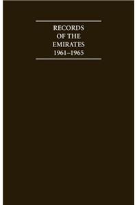 Records of the Emirates 1961-1965 5 Volume Hardback Set