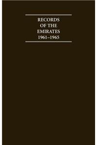 Records of the Emirates 1961-1965 5 Volume Hardback Set