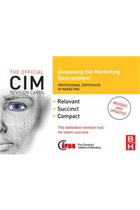 CIM Revision Cards: Assessing the Marketing Environment