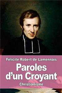 Paroles d'un Croyant