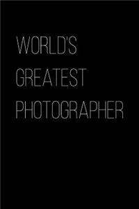 World's Greatest Photographer