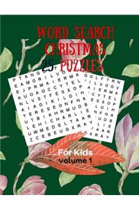 Word Search Christmas 25 Puzzles For Kids Volume1