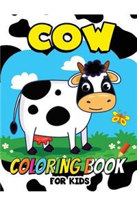 Cow Coloring Book for Kids
