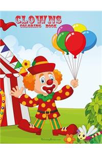 Clowns Coloring Book 2