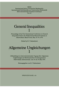 General Inequalities 1 / Allgemeine Ungleichungen 1