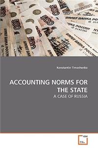 Accounting Norms for the State