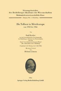 Die Tollwut in Mitteleuropa von 1953 bis 1966