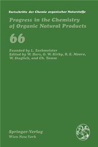 Fortschritte Der Chemie Organischer Naturstoffe / Progress in the Chemistry of Organic Natural Products