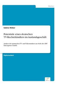 Potentiale eines deutschen TV-Rechtehändlers im Auslandsgeschäft