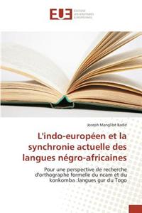 L'Indo-Européen Et La Synchronie Actuelle Des Langues Négro-Africaines