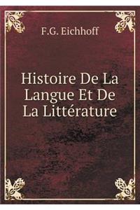 Histoire De La Langue Et De La Littérature