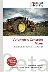 Volumetric Concrete Mixer