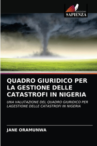 Quadro Giuridico Per La Gestione Delle Catastrofi in Nigeria