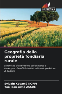 Geografia della proprietà fondiaria rurale
