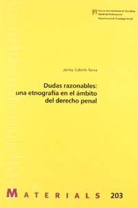 Dudas razonables: una etnograf a en el mbito del derecho penal