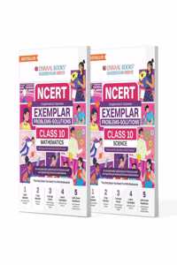 Oswaal NCERT Exemplar (Problems - Solutions) Class 10 Mathematics & Science (Set of 2 Books) For Latest Exam